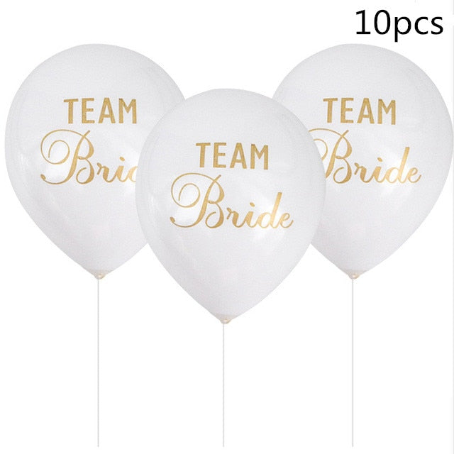 16inch Rose Gold Bride Ballons To Be Foil Letter Balloons Wedding Bachelorette Party Decorations Hen Party Accessories Supplies