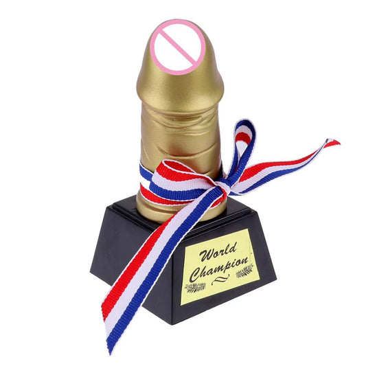 Bachelor Party Accessories Creative Penis Trophy Novelty Golden Hen Stag Party Trophy Prop Adult Joke Toy Toys Birthday Gifts