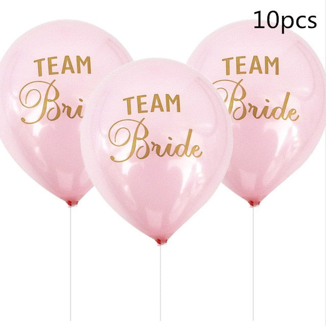 16inch Rose Gold Bride Ballons To Be Foil Letter Balloons Wedding Bachelorette Party Decorations Hen Party Accessories Supplies