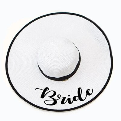 Bridal Beach Hat